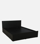 LuxeWood Platform Bed Queen Size with Box Storage