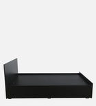 LuxeWood Platform Bed Queen Size with Box Storage