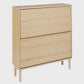 OmkarWood Solace Premium Engineered Wood Shoe Cabinet