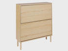 OmkarWood Solace Premium Engineered Wood Shoe Cabinet
