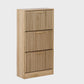 Omkarwood StriaLux Premium Shoe Cabinet