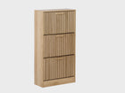 Omkarwood StriaLux Premium Shoe Cabinet