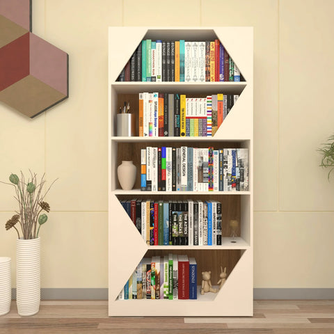 Aurea 5-Shelf Bookcase