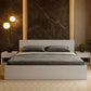 Premium King Size Bed with Quad Storage (Engineered Wood, White Finish)