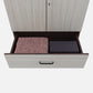 Omkarwood Rillo Premium 2-Door Engineered Wood Wardrobe with Drawer Storage