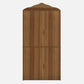 OmkarWood Natural Wooden Finish Pooja Temple with Storage & Drawer
