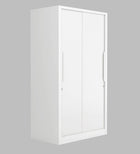Omkarwood PrimeGlide Metal Sliding Wardrobe