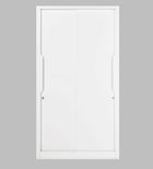 Omkarwood PrimeGlide Metal Sliding Wardrobe