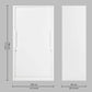 Omkarwood PrimeGlide Metal Sliding Wardrobe