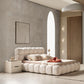 Omkarwood “Ivory Grace” Dressing Cabinet