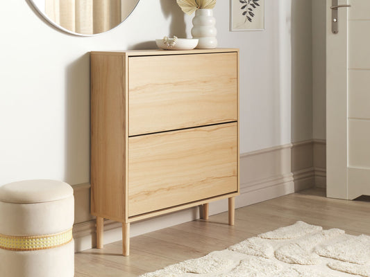 OmkarWood Solace Premium Engineered Wood Shoe Cabinet