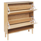 OmkarWood Solace Premium Engineered Wood Shoe Cabinet