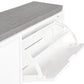 Omkarwood LuxeSit Shoe Rack & Bench