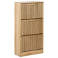 Omkarwood StriaLux Premium Shoe Cabinet