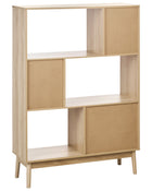 OmkarWood “Elora” Premium Engineered Wood Shelving Unit