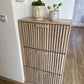 Omkarwood StriaLux Premium Shoe Cabinet