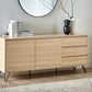 OmkarWood “Nordic Elegance” Premium Engineered Wood Sideboard Cabinet