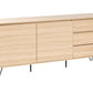 OmkarWood “Nordic Elegance” Premium Engineered Wood Sideboard Cabinet