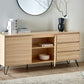OmkarWood “Nordic Elegance” Premium Engineered Wood Sideboard Cabinet