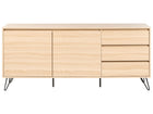 OmkarWood “Nordic Elegance” Premium Engineered Wood Sideboard Cabinet