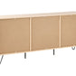 OmkarWood “Nordic Elegance” Premium Engineered Wood Sideboard Cabinet