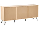 OmkarWood “Nordic Elegance” Premium Engineered Wood Sideboard Cabinet