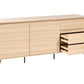 OmkarWood “Nordic Elegance” Premium Engineered Wood Sideboard Cabinet