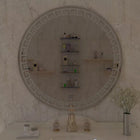 LED Backlit Round Vanity Mirror with Touch Control
