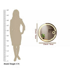 Luminous Halo LED Bathroom Mirror