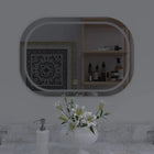 Modern LED Lighted Bathroom Mirror