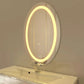 LED Oval Bathroom Mirror with Touch Sensor
