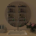 Twinkling Stars LED Bathroom Round Mirror